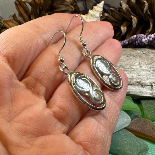 Silpada Sterling on sale Oval Swirl Earrings