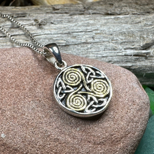 Sorcha Spiral Necklace 16