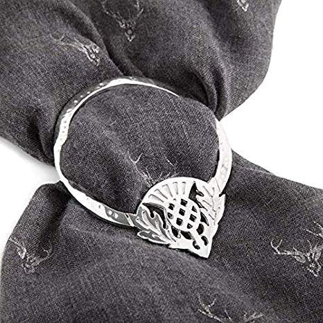 Celtic Shield Pewter Scarf Ring – The Celtic Knot