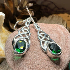 Emerald Crystal Celtic Jewelry