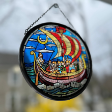 Load image into Gallery viewer, Viking Ship Suncatcher
