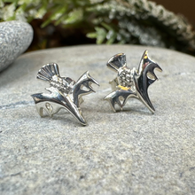 Load image into Gallery viewer, Modern Thistle Earrings
