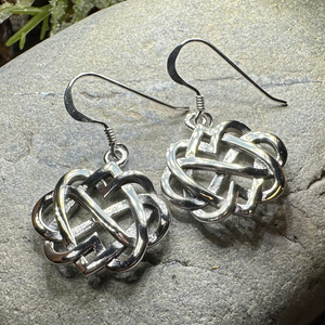 Infinite Love Heart Earrings