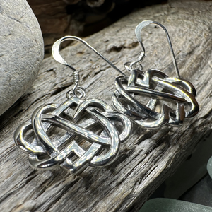 Infinite Love Heart Earrings