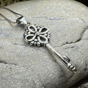 Adele Celtic Key Necklace