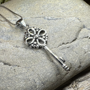 Adele Celtic Key Necklace