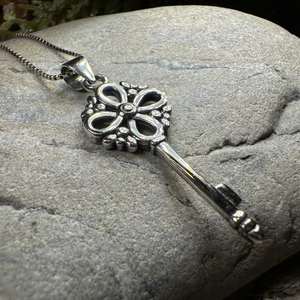 Adele Celtic Key Necklace