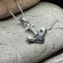 Load image into Gallery viewer, Petite Celtic Anchor Necklace
