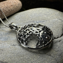 Load image into Gallery viewer, Yin Yang Tree of Life Necklace
