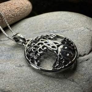 Yin Yang Tree of Life Necklace