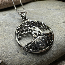 Load image into Gallery viewer, Yin Yang Tree of Life Necklace
