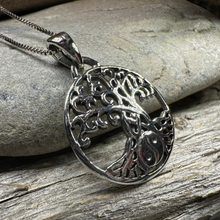 Load image into Gallery viewer, Yin Yang Tree of Life Necklace
