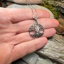 Load image into Gallery viewer, Yin Yang Tree of Life Necklace
