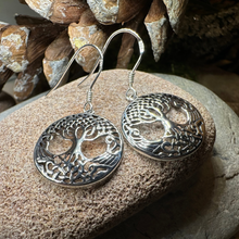 Load image into Gallery viewer, Karstyn Tree of Life Earrings
