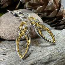 Load image into Gallery viewer, Seadream Celtic Knot Earrings
