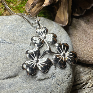 Triple Shamrock Necklace