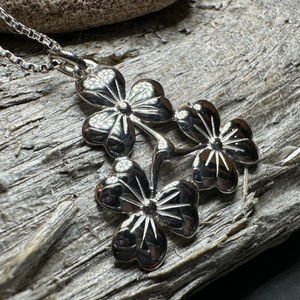 Triple Shamrock Necklace