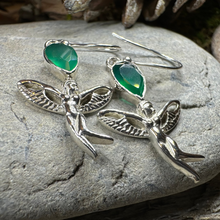 Load image into Gallery viewer, Telyn Celtic Fairy Earrings
