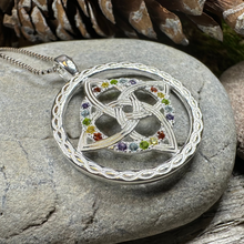 Load image into Gallery viewer, Colors of Ireland Celtic Knot Necklace
