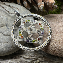 Load image into Gallery viewer, Colors of Ireland Celtic Knot Necklace
