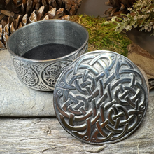 Load image into Gallery viewer, Round Celtic Trinket Box
