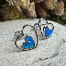 Load image into Gallery viewer, Double Heart Stud Earrings
