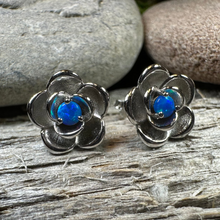 Load image into Gallery viewer, Wild Irish Rose Opal Earrings
