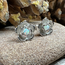 Load image into Gallery viewer, Wild Irish Rose Opal Earrings
