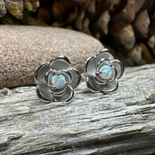 Load image into Gallery viewer, Wild Irish Rose Opal Earrings
