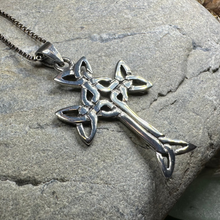 Load image into Gallery viewer, Shannon Celtic Cross Necklace
