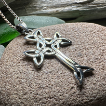 Load image into Gallery viewer, Shannon Celtic Cross Necklace
