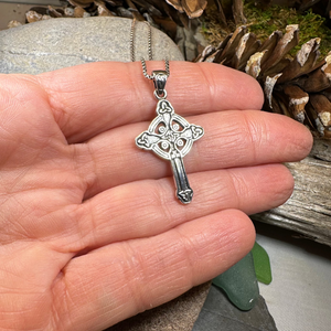 Chay Celtic Cross Necklace