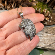 Load image into Gallery viewer, Lael Celtic Lion Necklace
