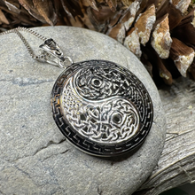 Load image into Gallery viewer, Celtic Yin Yang Necklace
