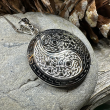 Load image into Gallery viewer, Celtic Yin Yang Necklace
