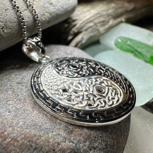 Celtic Yin Yang Necklace