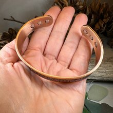 Load image into Gallery viewer, Pictish Copper Cuff Bracelet
