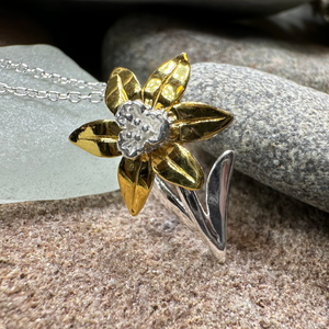 Golden Welsh Daffodil Necklace