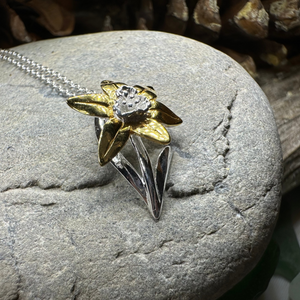 Golden Welsh Daffodil Necklace