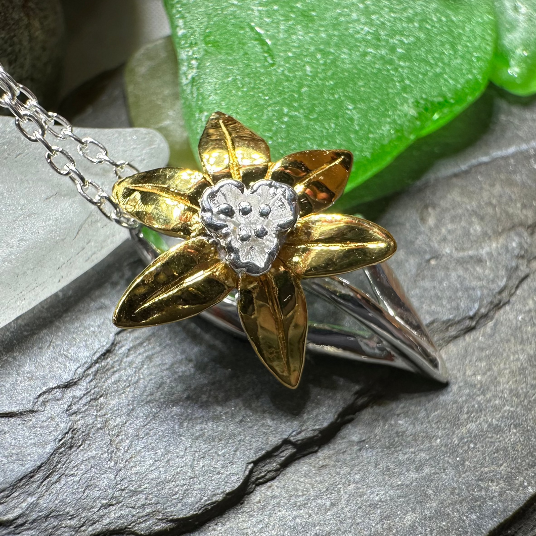 Golden Welsh Daffodil Necklace