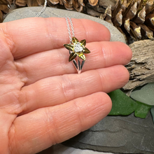 Load image into Gallery viewer, Golden Welsh Daffodil Necklace
