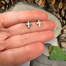 Load image into Gallery viewer, Grace Opal Cross Earrings
