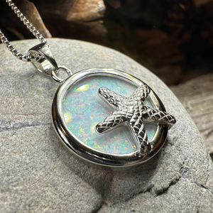 Ariel Starfish Opal Necklace