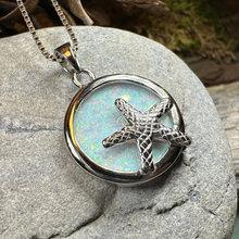 Load image into Gallery viewer, Ariel Starfish Opal Necklace
