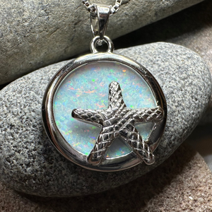 Ariel Starfish Opal Necklace