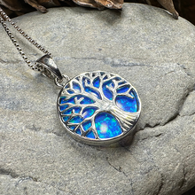 Load image into Gallery viewer, Persephone Opal Tree of Life Necklace
