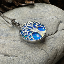 Load image into Gallery viewer, Persephone Opal Tree of Life Necklace
