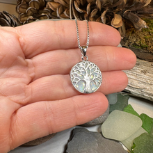 Load image into Gallery viewer, Persephone Opal Tree of Life Necklace
