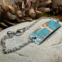 Load image into Gallery viewer, Ancient Oak Tree of Life Copper Bracelet
