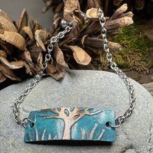 Load image into Gallery viewer, Ancient Oak Tree of Life Copper Bracelet
